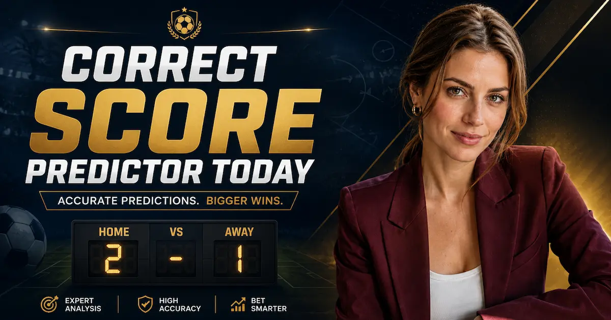 Correct Score Predictions Today